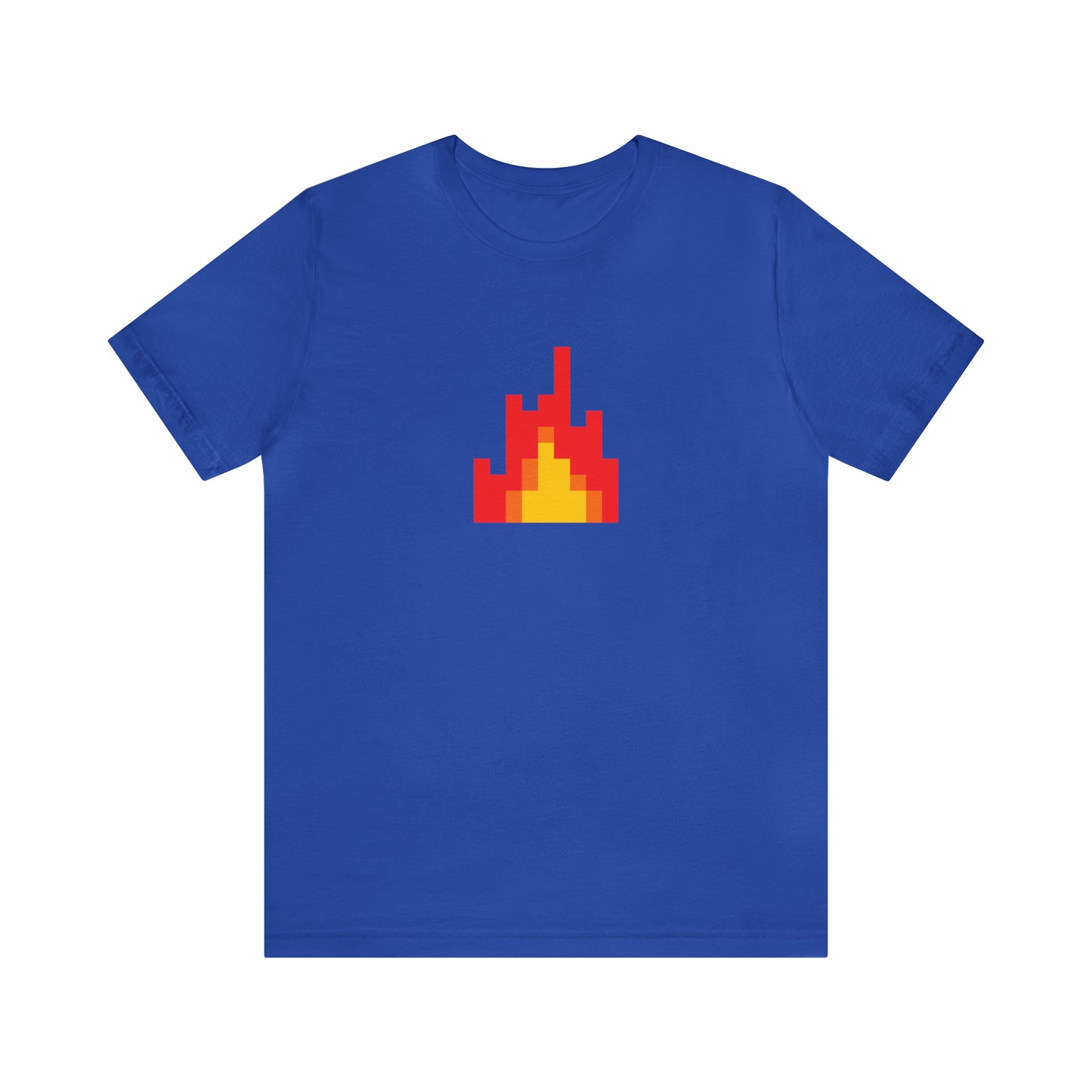 Fire shirt with 8-Bit Fire Graphic Trendy Teens