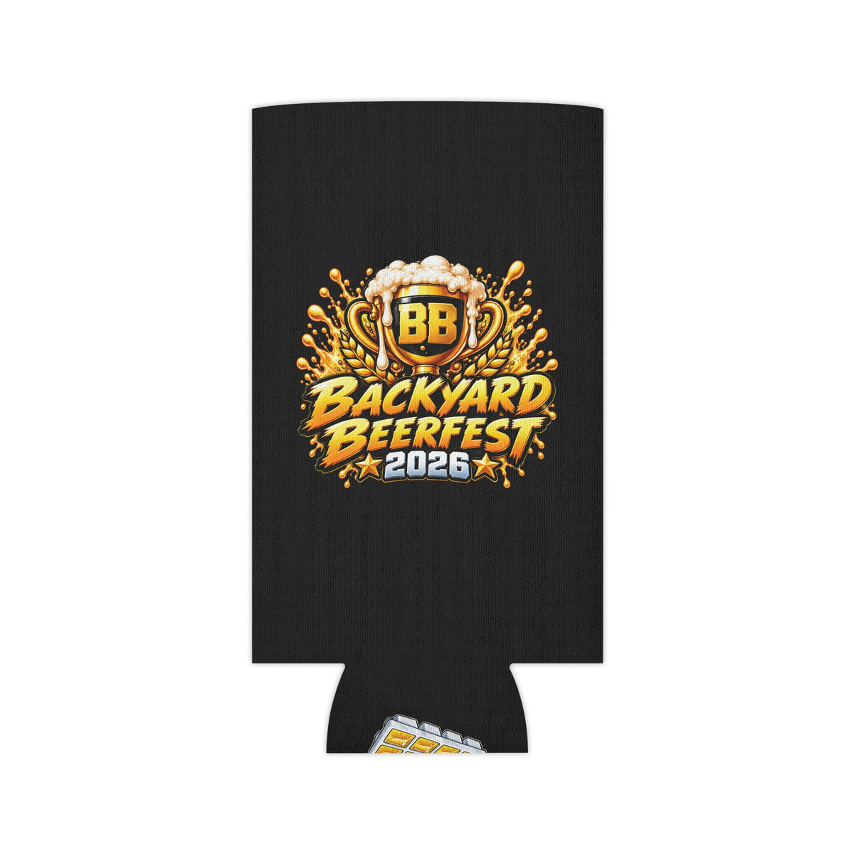 Can Cooler - "Victory Is Best Served Cold" Backyard Beerfest 2026 Koozie